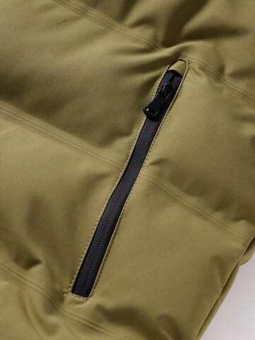 ALLTHEMEN Winter Jacket 'Wärmekammer' in Green