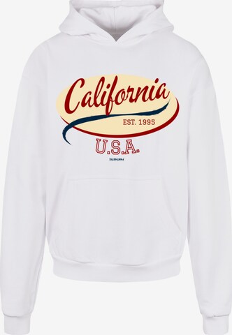 F4NT4STIC Sweatshirt 'California' in White: front