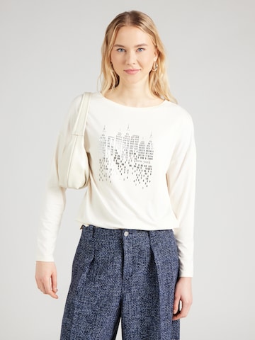 COMMA - Camiseta en beige: frente