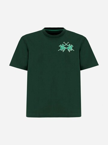La Martina - Camisa em verde: frente