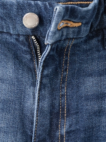 MANGO Разкроени Дънки 'VIOLETA' в синьо