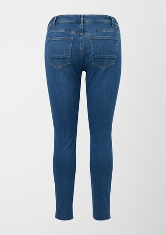TRIANGLE Skinny Jeansy w kolorze niebieski