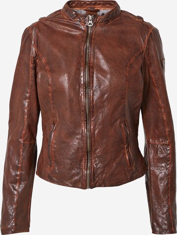 Veste mi-saison 'Channy' Gipsy en marron : devant