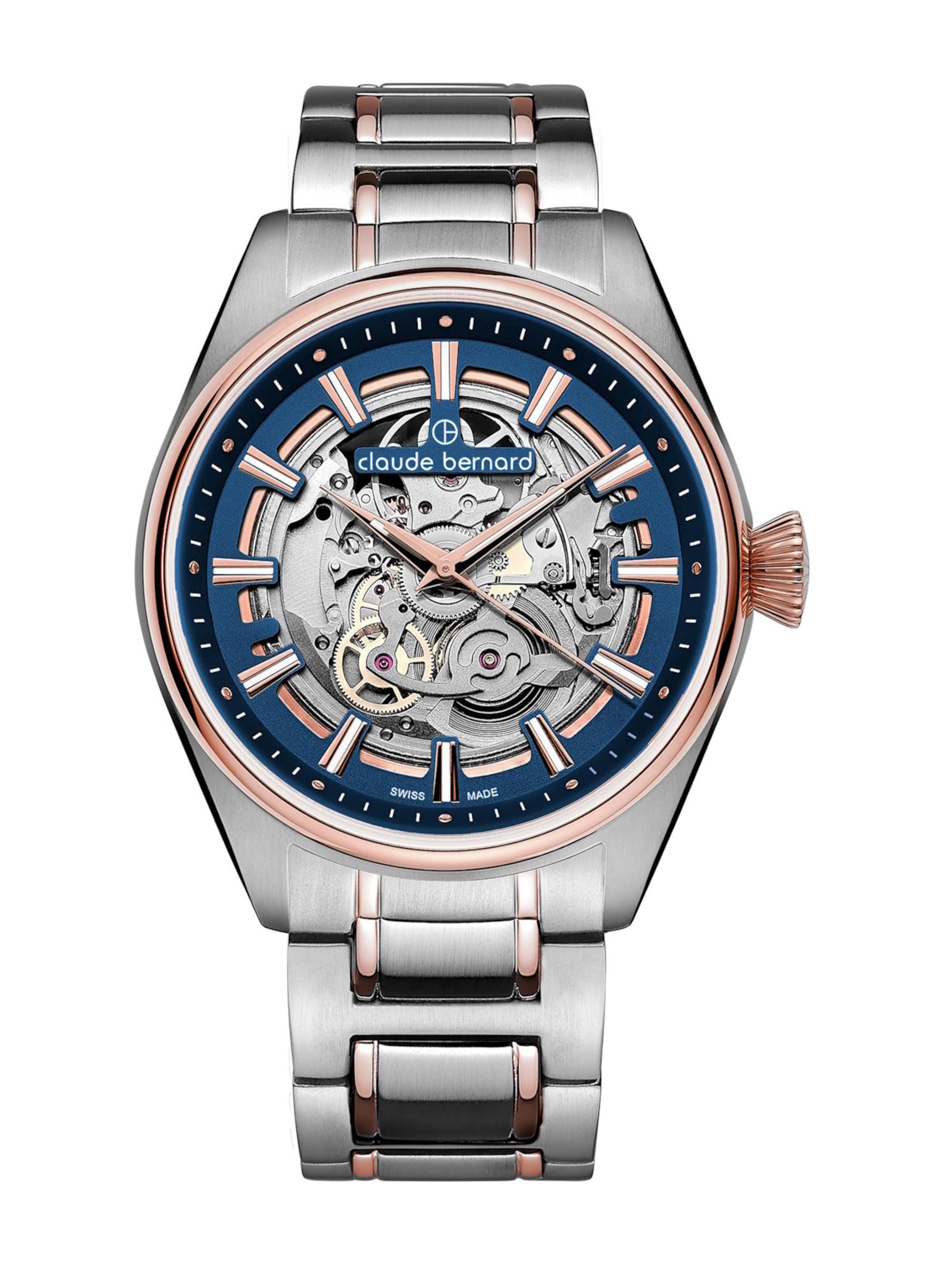 Claude Bernard Analoguhr 'Proud Heritage Automatic Skeleton'‌ in rosegold, Produktansicht