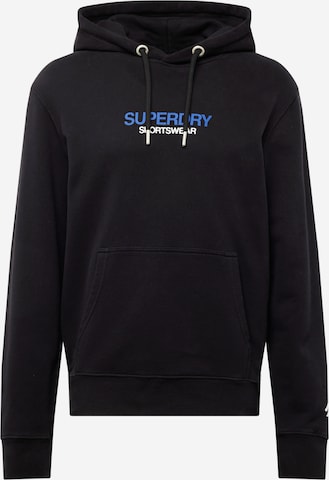 Superdry Sweatshirt in Schwarz: predná strana