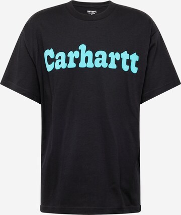 Carhartt WIP - Camiseta 'Bubbles' en negro: frente