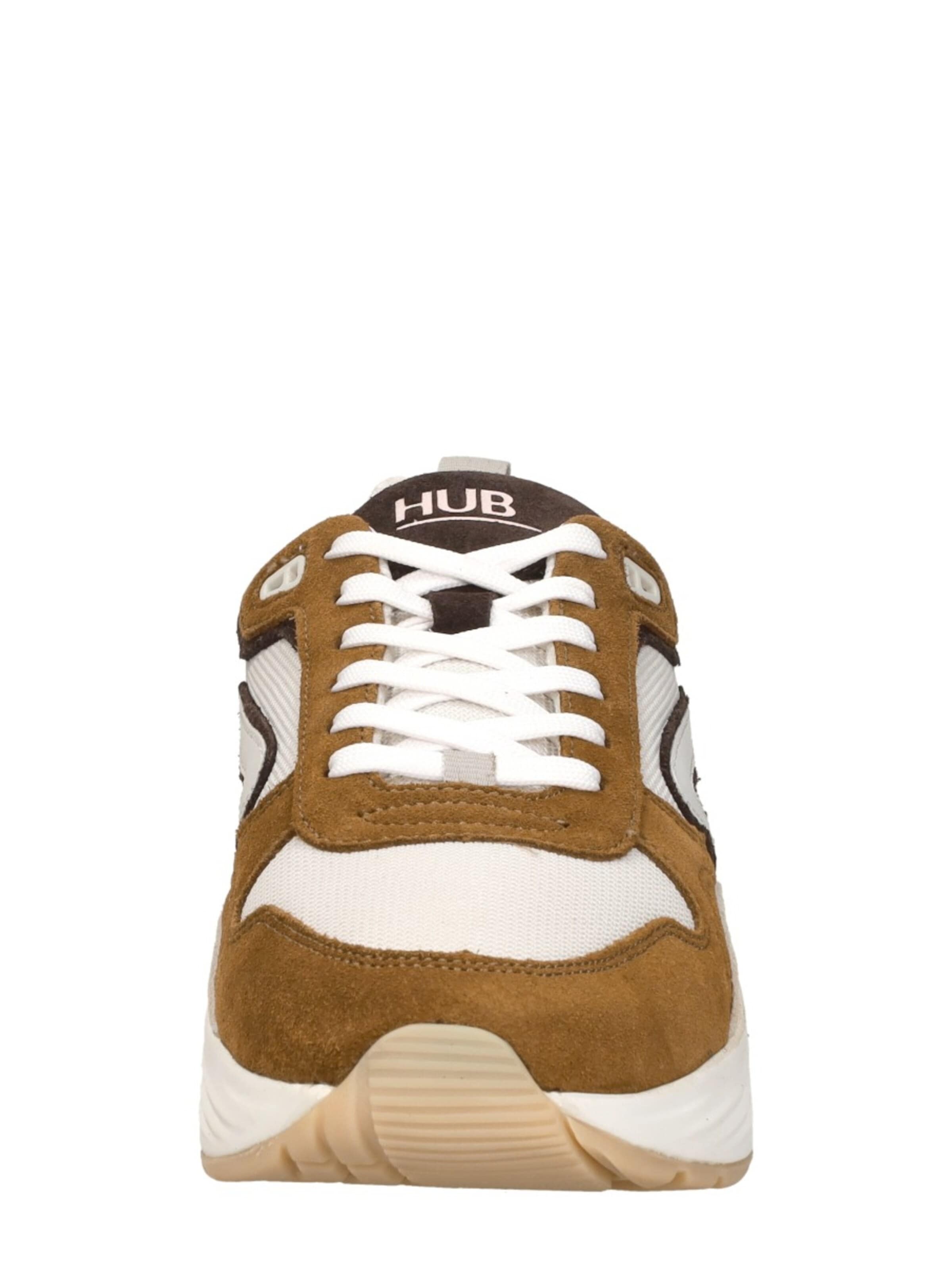 Baskets basses 'Glide' HUB en marron