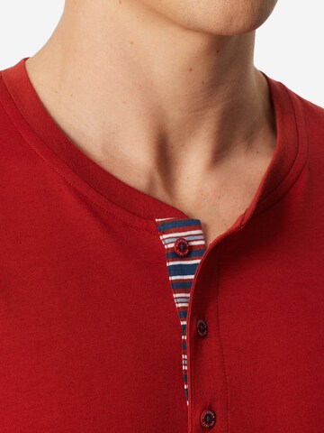 SCHIESSER Pajama short 'Casual Nightwear' in Red