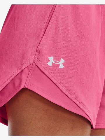 UNDER ARMOUR Regular Спортен панталон 'Play Up' в розово