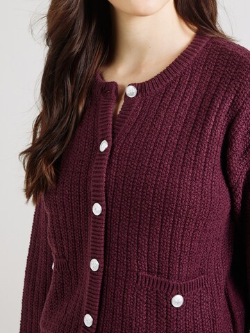 VERO MODA Kardigan 'VMHarper' – červená