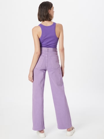 Tally Weijl Wide leg Jeans in Purple