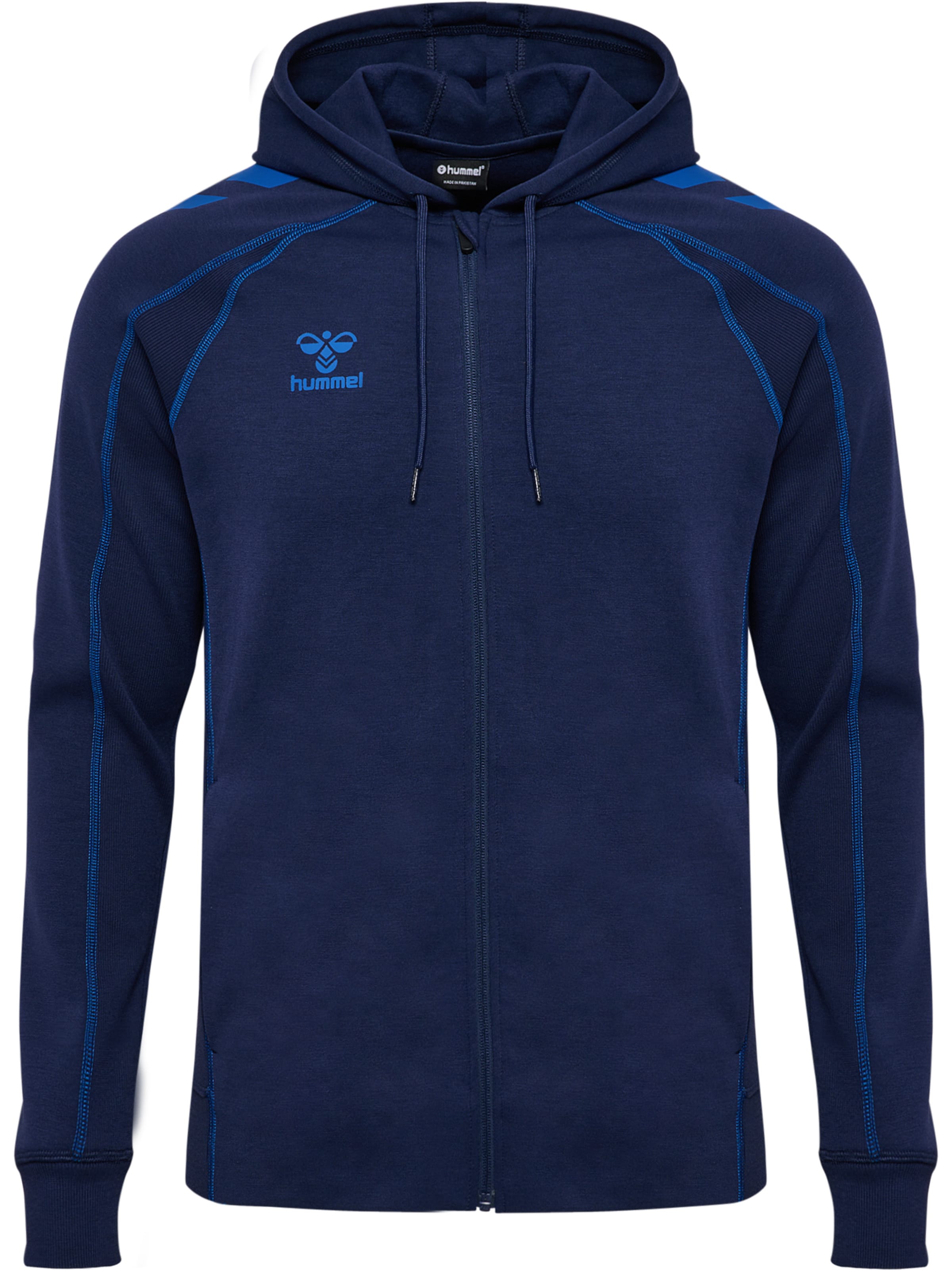 Hummel Sports sweat jacket 'Move 2.0' in Blue: front