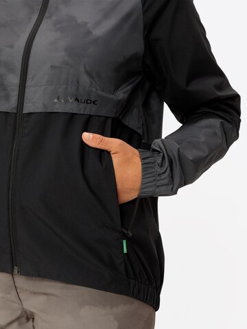 VAUDE Outdoorjas in Zwart