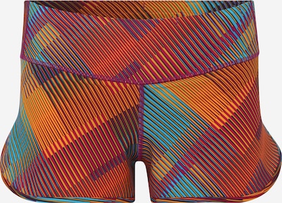 Smartwool Workout Pants in Turquoise / yellow gold / Fuchsia / Silver, Item view
