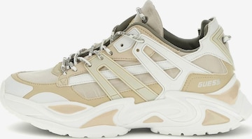 GUESS Sneaker low in Beige: predná strana