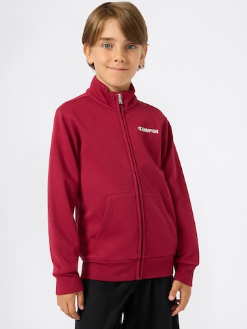 Champion Authentic Athletic Apparel Sweatjacke in Rot: Vorderseite