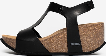 Bayton Sandals 'Madrida' in Black: front
