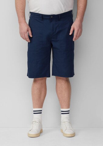 Wide Leg Pantalon s.Oliver en bleu : devant