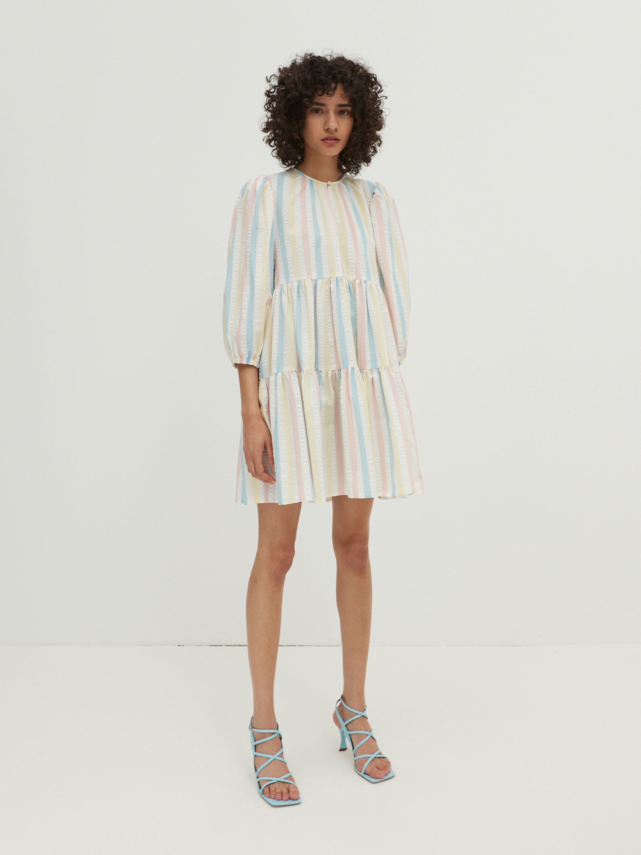 EDITED Producten Jurk 'Joanna' Blauw