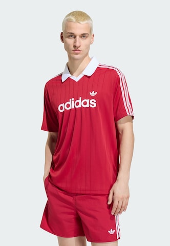 T-Shirt ADIDAS ORIGINALS en rouge : devant
