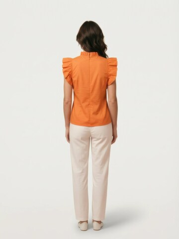 Camicia da donna di Fulgor in arancione