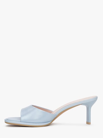 Estro Mule '247-9635' in Blue: front