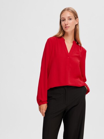 SELECTED FEMME Blouse 'Mivia' in Rood