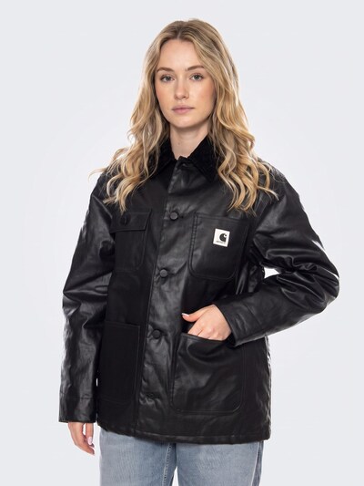 Carhartt WIP Overgangsjakke 'W Dean Michigan Jacket' i S i sort, Produktvisning