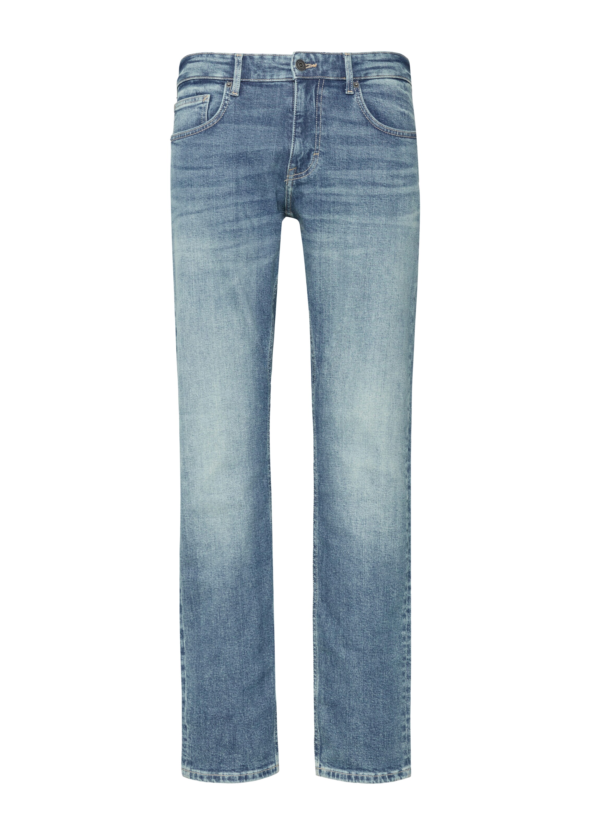 QS Slimfit Jeans 'Rick' in Blau: Vorderseite