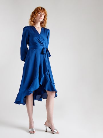 SWING Cocktail Dress in Blue: front