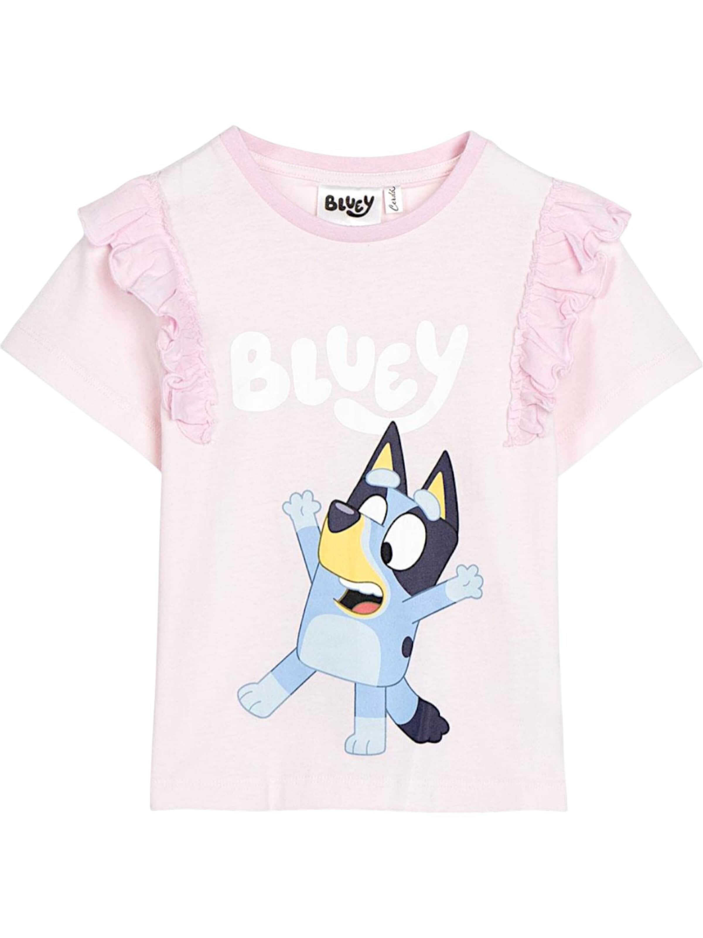 Bluey Shirt 'Bluey' in Pink: front