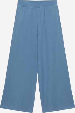 Pull&Bear Široký strih Nohavice - Modrá: predná strana