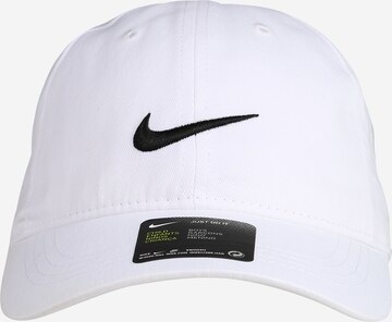 Nike Sportswear Sportovní čepice – bílá: přední strana