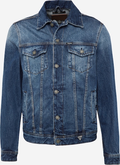 GUESS Between-season jacket 'DILLON' in Blue denim, Item view