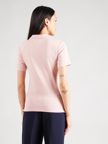 TOMMY HILFIGER Poloshirt '1985' in Pink