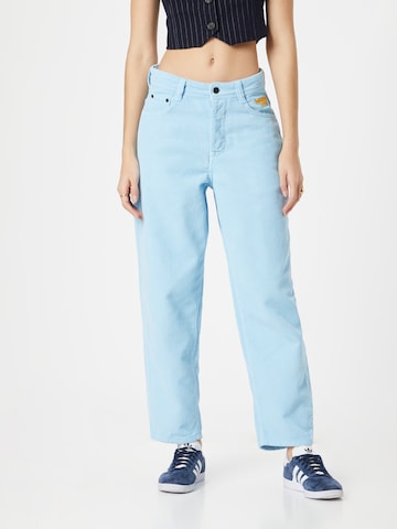 HOMEBOY Loose fit Trousers in Blue: front