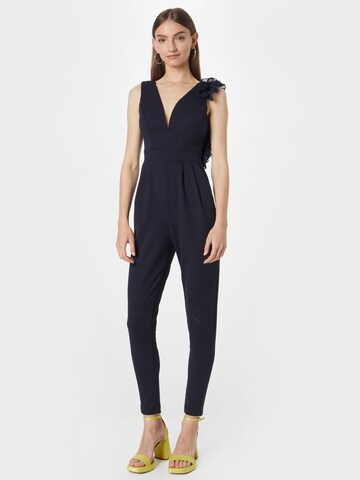 WAL G. Jumpsuit in Blauw: voorkant