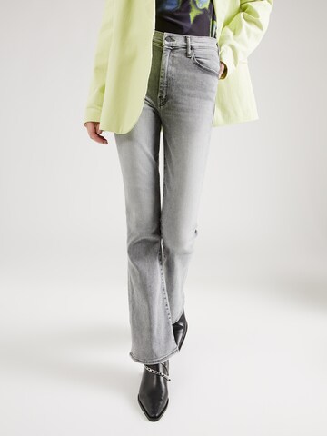 MOTHER Flared Jeans 'WEEKENDER' in Grau: predná strana