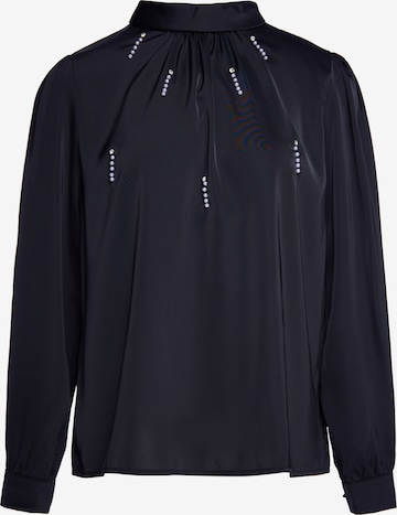 usha BLACK LABEL Blouse in Zwart: voorkant