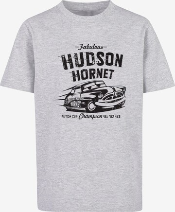 ABSOLUTE CULT Shirt 'Cars - Hudson Hornet' in Grijs: voorkant
