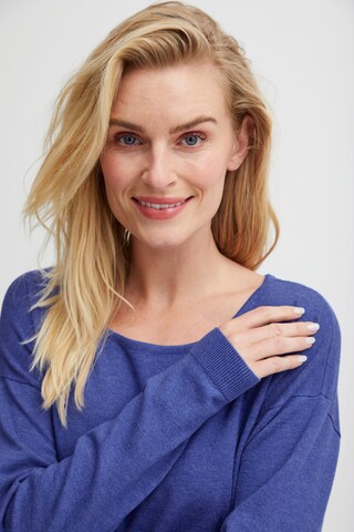 Pull-over PULZ Jeans en bleu