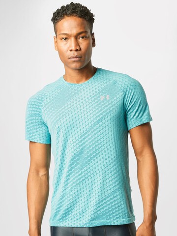 UNDER ARMOUR - Camiseta funcional 'Streaker' en azul: frente