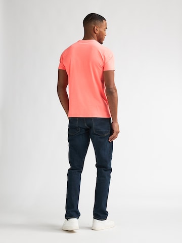 Petrol Industries Póló 'Windward' - narancs