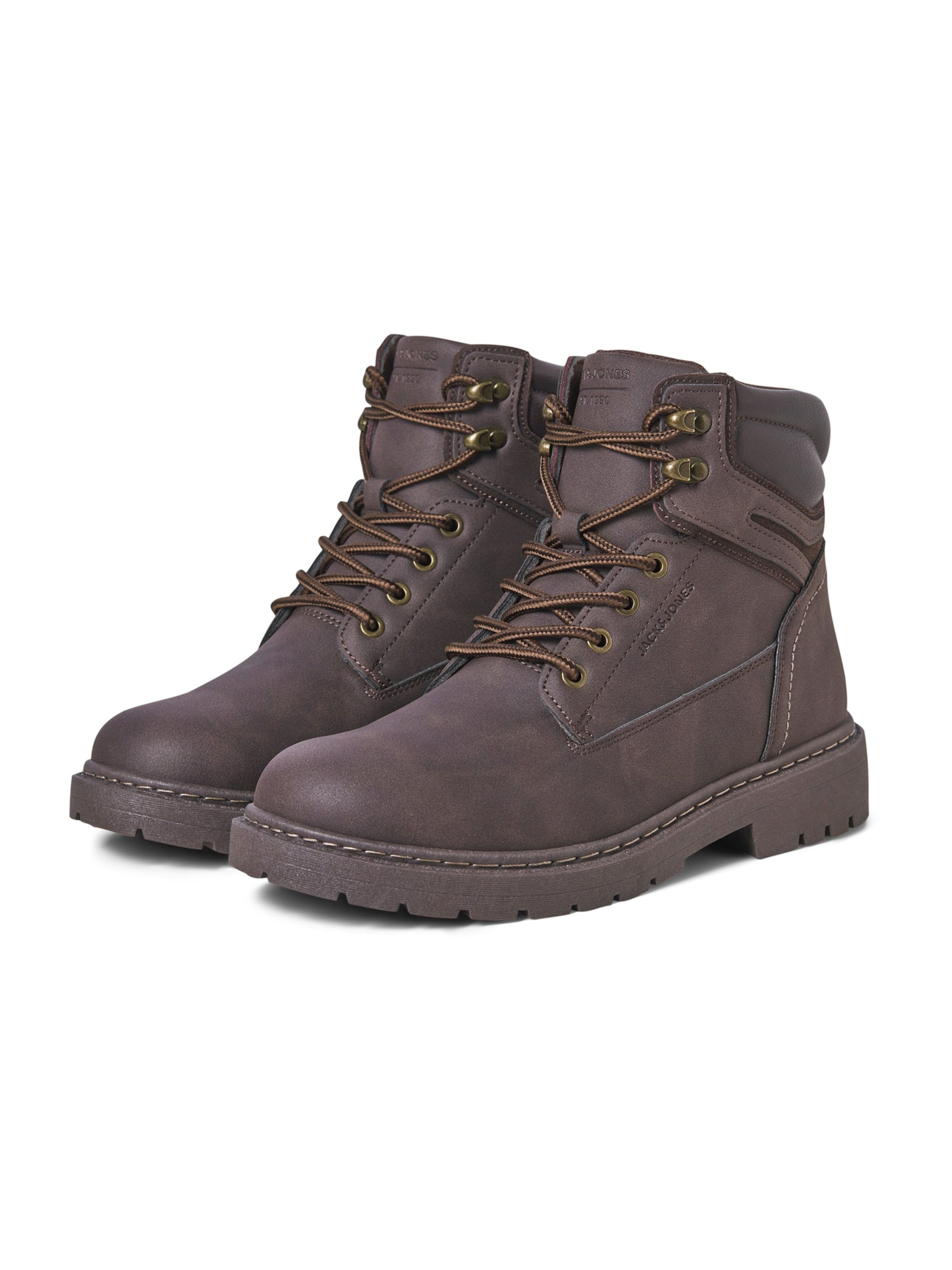 Boots stringati 'JFWMARSH' di JACK & JONES in marrone