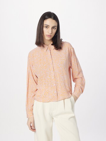 QS Blus i lila: framsida