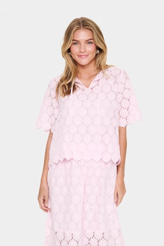 Chemisier 'Zoja' SAINT TROPEZ en rose : devant