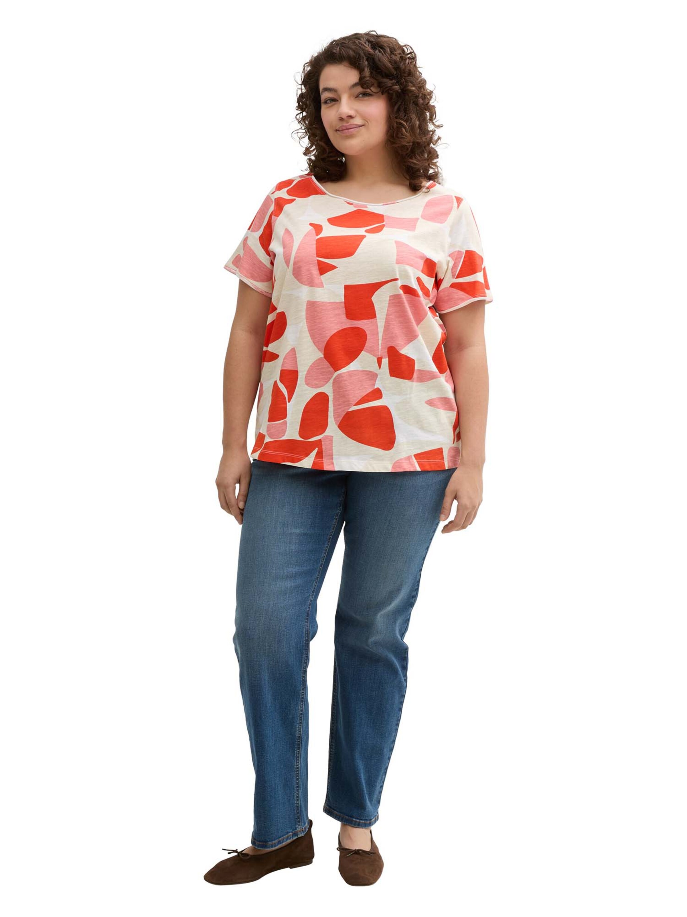 Maglietta di Tom Tailor Women + in rosso