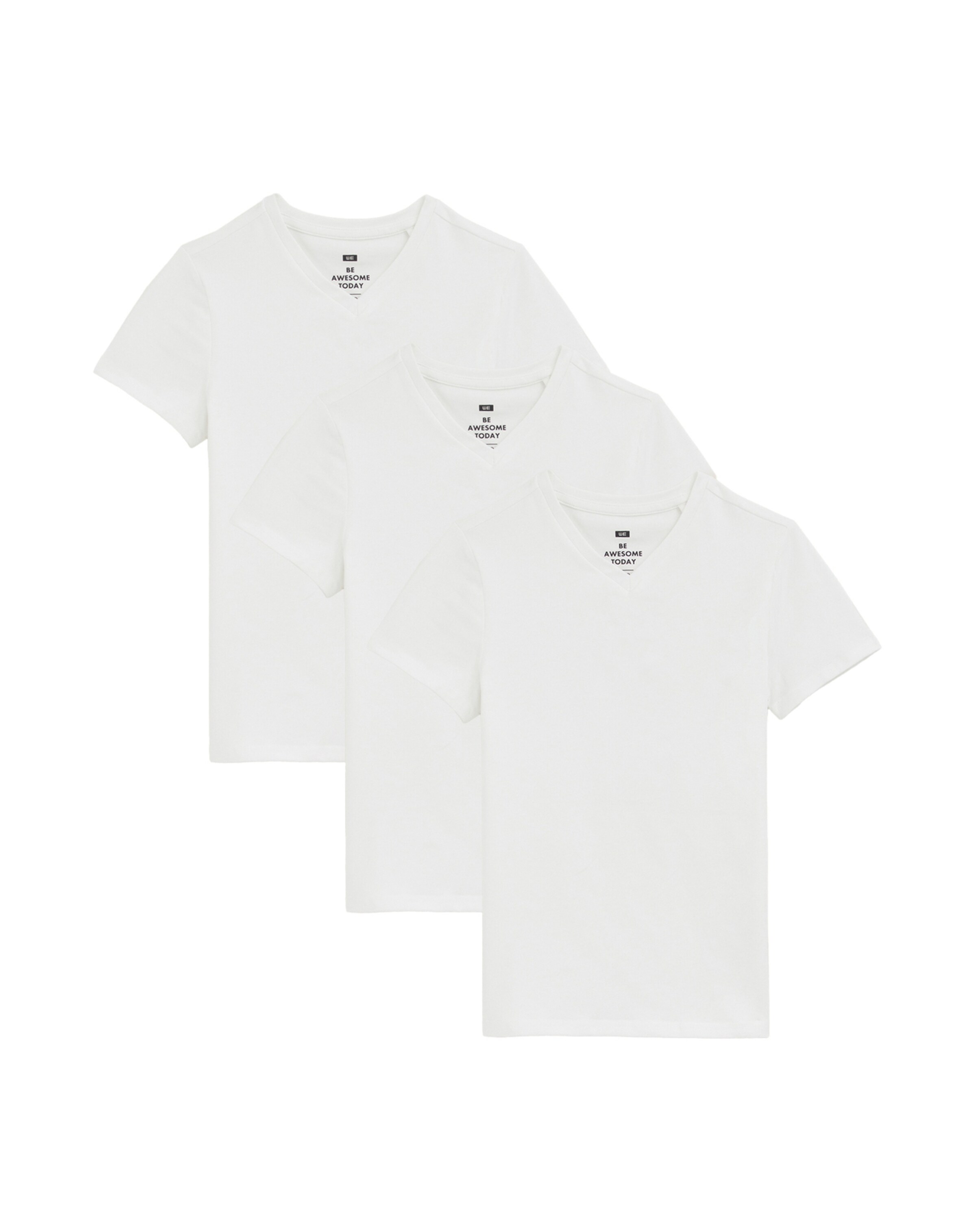 WE Fashion Majica | bela barva: sprednja stran