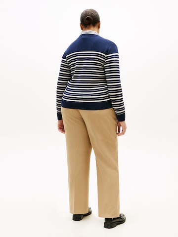 Tommy Hilfiger Curve Kardigán - kék