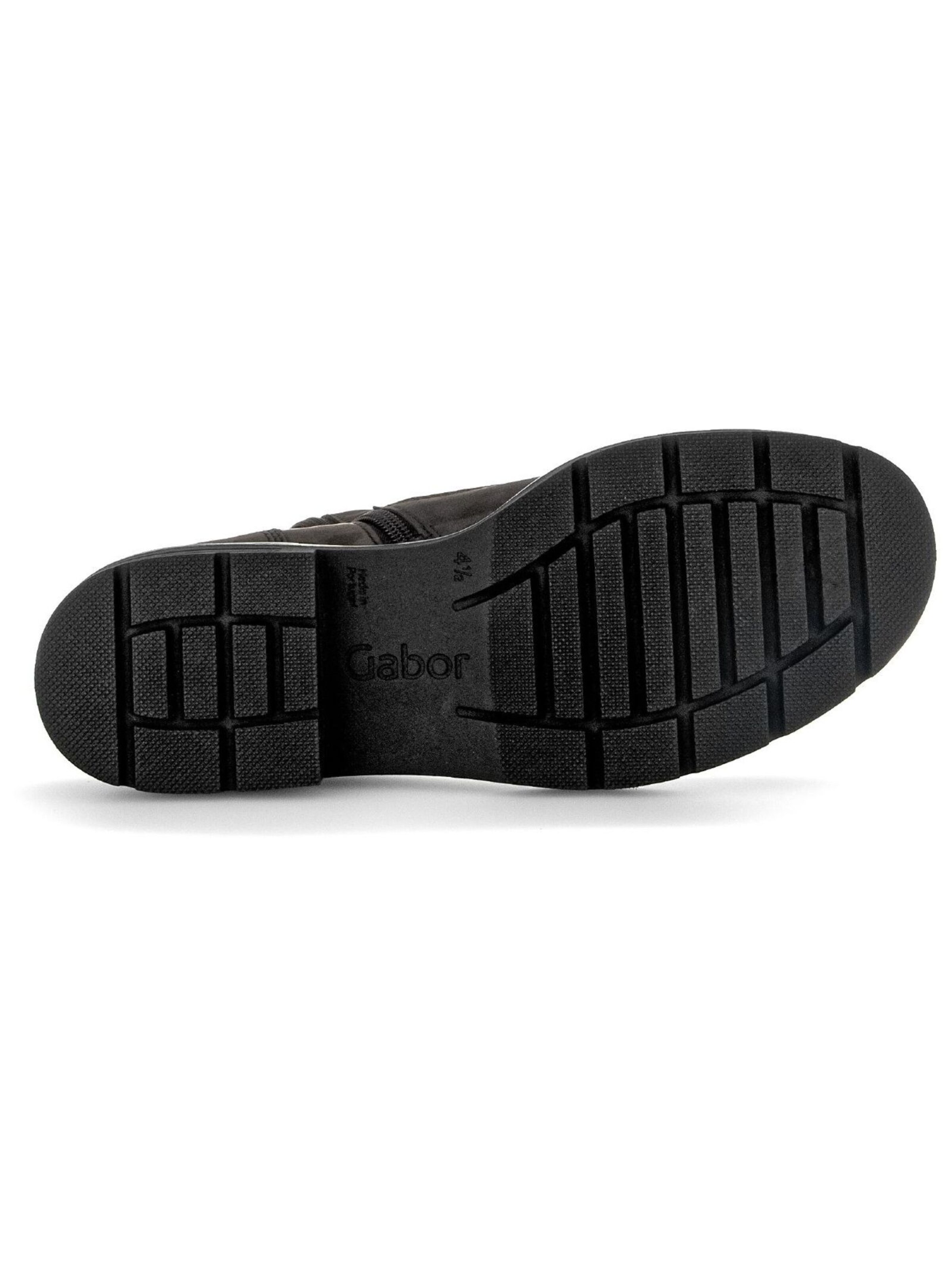 GABOR Lace-up bootie in Grey